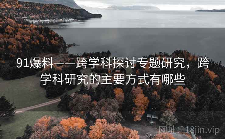 91爆料——跨学科探讨专题研究，跨学科研究的主要方式有哪些