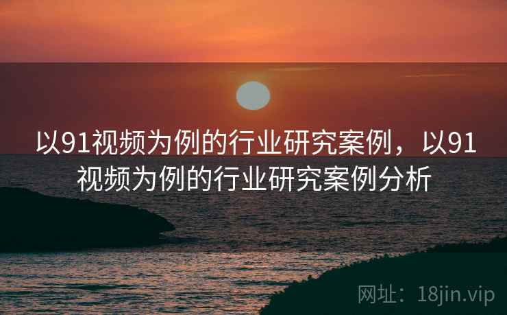 以91视频为例的行业研究案例，以91视频为例的行业研究案例分析