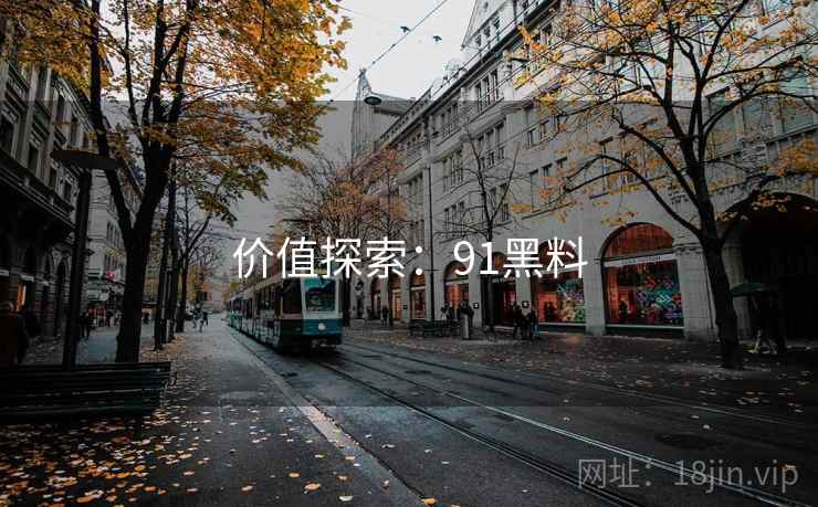 价值探索：91黑料