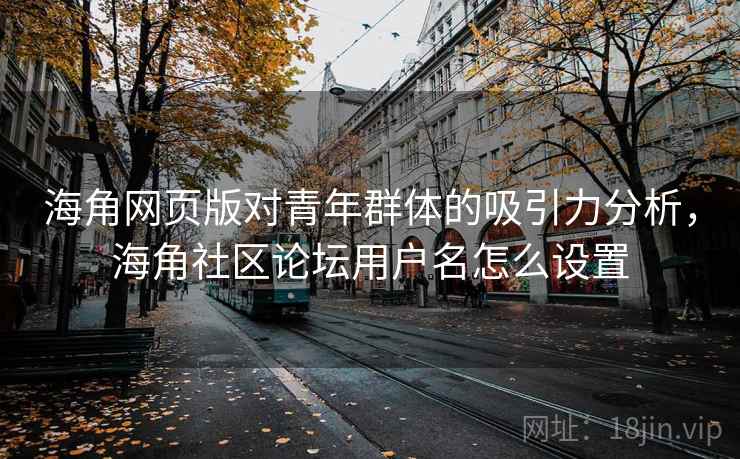 海角网页版对青年群体的吸引力分析，海角社区论坛用户名怎么设置