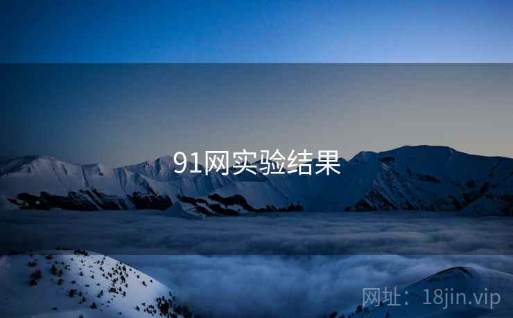 91网实验结果