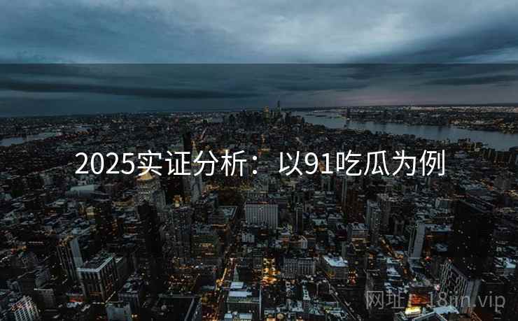 2025实证分析：以91吃瓜为例